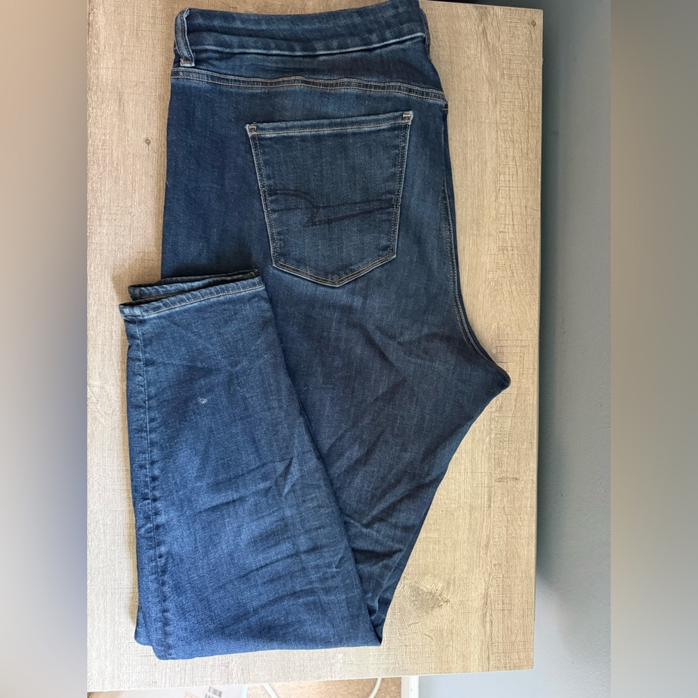 American Eagle Outfitters Dark Blue Skinny Jeans